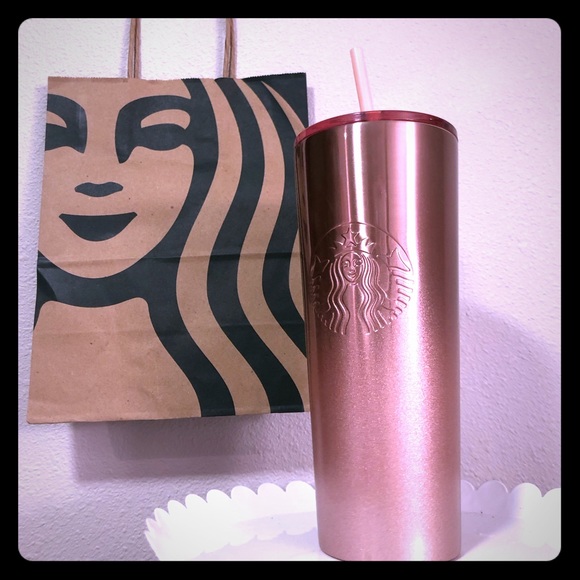 Starbucks Other Starbucks Rose Gold Tumbler 24 Ounce Poshmark